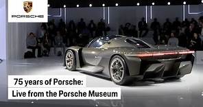 75 years of Porsche: A night in the Porsche Museum | Livestream