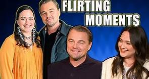 Leonardo DiCaprio and Lily Gladstone Flirty Exchange: What Did They Say?
