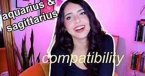 Aquarius and Sagittarius Compatibility| soulmates? best friends?| (Puro Astrology)