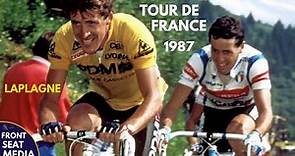 Cycling Tour de France 1987 -- Roche's Epic Comeback on the Climb to La ...