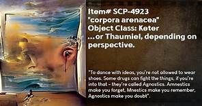 Un[REDACTED] SCP-4923 - corpora arenacea