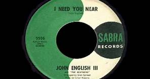 John English III and the Heathens - I Need You Near