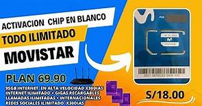 ✅ NUEVO SISTEMA 2023 😱😱😱 - Activación de Chip en Blanco Movistar Perú | Creación de Usuarios |