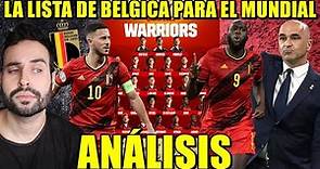 🚨La LISTA de BÉLGICA para el MUNDIAL 2022 - LUKAKU, HAZARD, COURTOIS... - ANÁLISIS 1X1