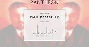 Paul Ramadier Biography | Pantheon