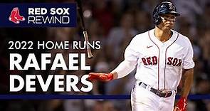 Every Rafael Devers Home Run in 2022 in 5 Minutes | Red Sox Rewind