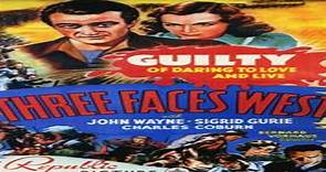 ASA 🎥📽🎬 Three Faces West (1940) a film directed by Bernard Vorhaus with John Wayne, Sigrid Gurie, Charles Coburn, Spencer Charters, Helen MacKellar