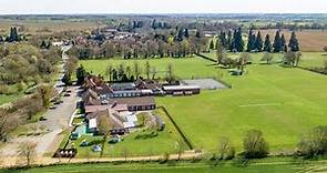 A flight over Kimbolton School