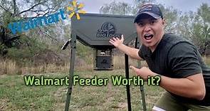 Walmart 200lb Mossy Oak Bio-Logic Deer Feeder 🦌 🌽#trending #walmart #hunting #texas #viral #fyp #fun
