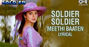 Soldier Soldier - Lyrical | Bobby Deol, Preity Zinta | Kumar Sanu, Alka ...