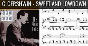 George Gershwin - Sweet And Lowdown | Sheet music transcription