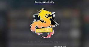 Genuine Wildfire Pin Showcase | CS:GO