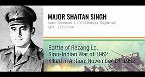 Param Vir Chakra Major Shaitan Singh
