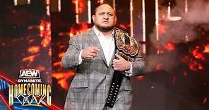 Who’s first for AEW World Champion Samoa Joe? Strickland, Adam Page or HOOK?| 1/10/24 AEW Dynamite