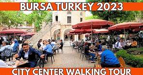 Bursa Turkey City Center Walking Tour 2023 | Unveiling the Essence of Turkey | 4K UHD 60FPS |