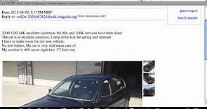 Craigslist Colorado - How to Find All Colorado Locations for Used Cars for Sale by Owner