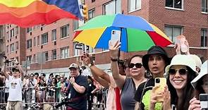 New Yorkers turn out in force to celebrate Pride 2023