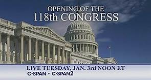 Opening Day of 118th Congress - House of Representatives