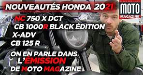 HONDA : LES NOUVEAUTÉS MOTO 2021 - On en parle dans l'Émission de Moto Magazine