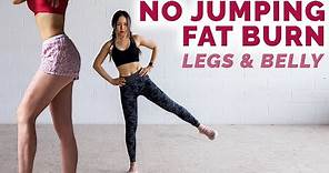 Full Body No Jumping Workout To Burn Fat | Burn Thigh Fat Low Impact Cardio