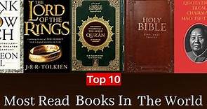 Top 10 Most Read Books In The World | Most Read Book In The World