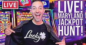 ❗️LIVE Jackpot Hunt for $1.4M 🎰 LIVE! Casino Hotel Maryland