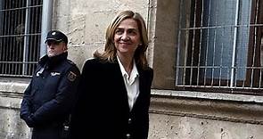 Spain's Princess Cristina arrives in court for questioning over corruption case