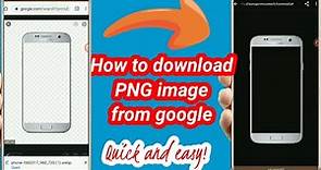 How to Save Google Photos to Gallery?How to Download PNG image?