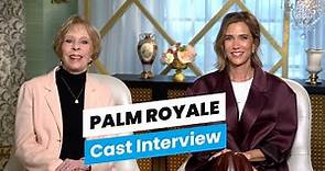 Palm Royale Cast Interview | Kristen Wiig, Carol Burnett, Allison Janney, Laura Dern, Leslie Bibb