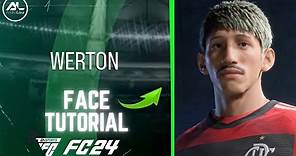 EAFC 24 - WERTON Face + Stats (Tutorial)