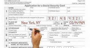 Step By Step Instructions For Replacement Social Security Card