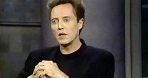 Christopher Walken on Late Night (1992)