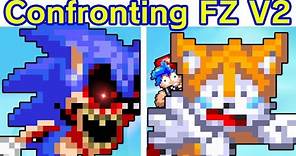 Friday Night Funkin' Sonic.EXE: Confronting Yourself [Final Zone V2] Good/Bad Ending (FNF Mod/Tails)