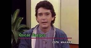 Oscar Burgos en sus inicios en Monterrey 1987