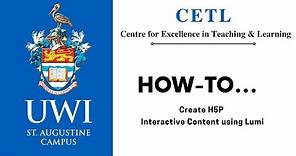 Create H5P Interactive Content using LUMI
