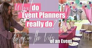 What do Event Planners Do? - Event Planner Day in the Life ll Miss Event Planner