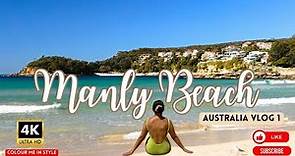 Manly Beach on the Manly Ferry : Australia Vlog| Circular quay to Manly| Best things to do in Sydney