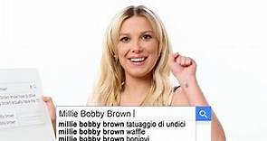 Millie Bobbie Brown risponde alle domande del web | Wired Italia