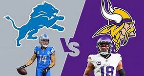 Detroit Lions vs Minnesota Vikings Prediction and Picks - NFL Best Bets and Odds for Week 16