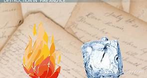 Fire & Ice by Robert Frost | Summary, Theme & Analysis