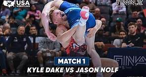 Kyle Dake vs. Jason Nolf | 2023 Final X Round 1