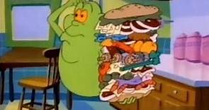 The Real Ghostbusters S02A - Food Slimer Eating