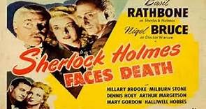 Sherlock Holmes Faces Death, Basil Rathbone, Nigel Bruce 1943