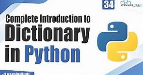 What is Dictionary in Python - Complete Tutorial for Beginners