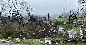 Firsthand look at devastation in Fayette County from Tuesday’s storms