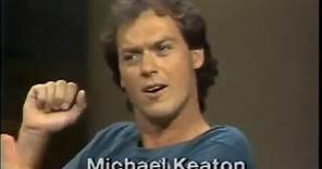Michael Keaton on Letterman, 1982-83
