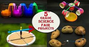 5th grade science fair projects