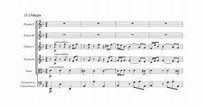 Wilhelm Friedemann Bach – Sinfonia in D minor (Adagio and Fuga)
