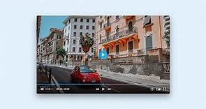 Build A Custom Video Player in HTML CSS & JavaScript | Custom Video Player in JavaScript