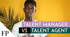 Difference Between a Talent MANAGER and a Talent AGENT